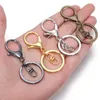 Keychains 5st/Lot 30mm Lång 65 mm hummerlås Key Hook Keyrings för smycken Making Hinding Keychain Ring DIY Chains Accessories