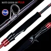 BIUTIFU Traveller Spinning Casting Fuji Lure Mini Rock Fishing Rod 1.8/2.1/2.4/2.7/3.0m Carbon Baitcasting PHISHGER Fast 5-42g 240125