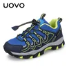 Uovo kız kızlar spor çocukları ayakkabı açık nefes alabilen çocuklar yürüyüş ayakkabıları bahar ve sonbahar spor ayakkabıları EUR 2739 240131