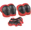 منصات Kids Knee Cknee Clbow Pads Guards Gettrective Gear to Skates kycates ركوب الدراجات التزلج على الدراجات في ركوب السلامة الرياضية معدات السلامة 240124