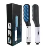 Man Baard Stijltang Snelle Verwarming Haar Borstel Professionele Styling Tools Multifunctionele Haar Rechttrekken Kam 240119