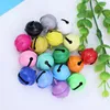 Hundhalsar 1 datorer Lacked Candy Bells10pcs 22mm Color Lacquer Bell Pet Diy Anklet Ornament Pendant Handmade Access Keychain Bra P0Z0