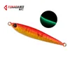 Funadaiko volfram långsam metall jigging lockar 30g 40g 60g 80g 100g 120g lysande fiske bete jig saltvatten lock 240119