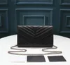 Caviar Luxury Designer Bag Handväskor Högkvalitativ kedja Bag axelväskor Fashion Crossbody Purses Designer Woman Handbag Dhgate Bags Borse Wallet Coins With Box