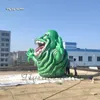ハロウィーンの装飾的なインフレータブルバウルハーフレングスゾンビ4.5m（15フィート）漫画キャラクターモデルヤード用の緑のモンスターバルーンを爆破し、