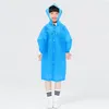 Raincoats 4 pièces imperméable pour enfants Poncho imperméable voyage enfants vêtements de pluie épaissir pour Eva fille épaississement