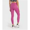 Lu Align Align Substitutes Hoge taillebroek Wandelhardlooplegging Broekset Lemon LL Jogger Lu-08 2024