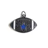 Charms 5 stks Micro Pave Blauwe Ster American Football Voor Vrouwen Armbanden Ketting Maken Vergulde Hanger Sieraden Accessoires