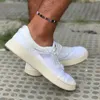 Anklets Mens Böhmen Anklets juvelymulti-färgsträng Ropkedja Justerbar Boho Surfer Anklet för manlig BoySholiday Beach Accessory YQ240208