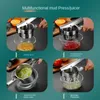 Rostfritt stål potatismaskin för potatisfruktgrönsaksaftare Presser potatismashers ricers kök matlagningsverktyg 240129