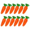 Decorazioni da giardino 12 pezzi Micro paesaggio carota arredamento da cortile carote artificiali simulazione verdura carino arredamento da cucina resina finta