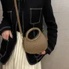 Akşam çantaları kadın bayan moda çizgili tasarım rahat el çantası alt koltuk alt omuz hobos çanta kadın kılıfları çantalar satchel crossbody