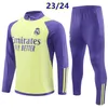 2023 2024 Real Madrids Bellingham Vini Jr Soccer Tracksuit Hommes et enfants 23 24 Football Tracksuit Training Suile de jogging Kit de jogging Chandal Futbol survivre 603