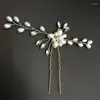 Hair Clips Bridal Wedding Combs Imitated Pearl Accessories For Women Ornaments Fashion Jewelry Hairstyle Design Tool