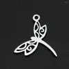 Charms 5 stks/partij 3 stks/partij 316 Rvs Dream Catcher Pauwenveer Oorbel Charme Groothandel Dragonfly Hanger Voor DIY Sieraden