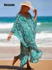 Kadın Mayo Kaftan Uzun Elbiseler Kadınlar 2024 Plaj Örtüleri Yaz Plajı Giysileri Giysileri İçin Kıyafetler