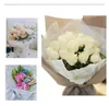 40st/parti 50x75cm DIY Tissue Paper Clothing Packing Flower Bouquet Wrapping Paper Presentförpackning Hantverk Papper Klippbokpapper 240122