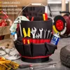 Large Capacity Portable Handware Oxford Cloth Garden Tools Storage Bag Bucket Organizer Planting Props Basket Placing Tool Bags 240123