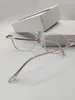 Solglasögon mode anti blå ljusglasögon ram för män kvinnor rensar lins dator spel glasöglasser ovala glasögonglasögon