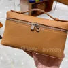 10s Helt handgjorda tygväska Designer Bag Classic Luxury Zipper Touch Importerad Togo Leather Exquisite Beeswax Thread Hand Sying With Box