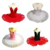 Stage Wear Ballet Rok Tutu Fluwelen Tops Voor Kinderen Volwassen Dansvoorstelling Kostuums Vrouwelijke Disc Gaas Zwanenmeer Jurk