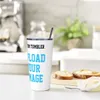 Custom Tumbler 20oz Personalized Mug Stainless Steel Double Wall Vacuum Insulated Upload Picture Cups With Straw for Cold 240122