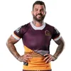 Brisbane Broncos Home Away Rugby Jersey Training Tee Singlet 240130