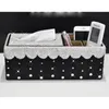 Bilarrangör Luxury Crystal Rhinestone Beauty Decor Tissue Box With Storage Function Cover för Home Multifunktion