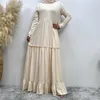 Roupas étnicas Mulheres Muçulmanas Abaya Oração Grament Khimar Manga Longa Maxi Vestidos Modest Hijab Dubai Kaftan Islam Turquia Robe Ramadan Eid