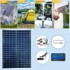 Kits 500W/1000W 12V Painel 100A Controlador de energia portátil Carregador de bateria solar para acampamento ao ar livre RV móvel