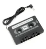 HELA 50PCSLOT 35mm Universal Car Audio Cassette Adapter Audio Stereo Cassette Tape Adapter för MP3 Player Phone Black Car A2208568