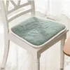Poduszka kreatywne krzesło do jadalni kwiatowej mata przeciw poślizgu cztery pory roku uniwersalne bawełniane podkładki do siedzenia proste stały kolor stołowy domek