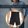 Herren Body Shaper Kompressionsshorts Taillentrainer Bauchkontrolle Boxer Shaping Unterwäsche Flacher Bauchgürtel Body Shaper Silikon US 240126