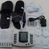 Electric Body Massager Full Body Relax Muskelterapi Hälsovård Massager Puls TENS Akupunkturterapi Slipper 8PADS3349547