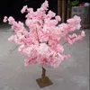 Decorative Flowers Artificial Cherry Blossom Wedding Decoration Small Fake Tree For Indoor Outdoor Home Office Party