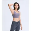 Lu wyrównane zbiorniki luluyoga sport bra camisoles gym fitness odzież na świeżym powietrzu U Top Jogging trening bielizny push u bras kobiet cytryna ll jogger lu-08 2024