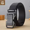 Smart Home Control Xiaomi Mijia Toothless Automatic Buckle Nylon Belt Men's Outdoor Leisure Breathable Canvas All-match Trousers