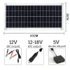 Panneau solaire 1000W 12V, cellule solaire avec contrôleur 60A, Charge solaire pour téléphone, camping-car, voiture, chargeur MP3, alimentation de batterie extérieure