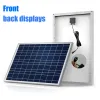 500W1000W SOLAR PANEL KIT 12V Solpanel 100A Controller USB Port Portable Solar Battery Charger för utomhuscamping Mobil RV