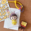 Transparent PVC Blind Box Doll Storage Keychain Dustproof Bag Mysterious Manager Bubble Matt Organizer 240125