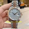 DJ Factory Women Wather Watch Automatic Mechanical Watch Men Rose Gold 41mm الياقوت سيدة 126331 Watches Male MS Wristwatches