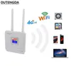 Routeur sans fil 4G LTE Wifi 150Mbps débloqué, avec emplacement pour carte SIM, Port RJ45, double antenne externe pour Home5254629