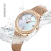 NAVIFORCE Orologi di lusso da donna in oro rosa Semplice Relogio Feminino Orologio da polso impermeabile Orologio al quarzo da donna Regali per ragazza 240127