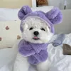 Vestuário para cães roupas para animais de estimação outono inverno médio pequeno colete quente chapéu bonito casaco de pelúcia chihuahua gatinho filhote de cachorro moda jaqueta yorkshire poodle