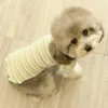 Camisa de vestuário para cães gato chihuahua yorkie roupas pijamas camiseta poodle bichon pomeranian schnauzer pet pijama roupas dropship