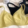 Only A Bra S-XL Big Size Seamless Fashion Bralette Wireless Sleepwear Small Pad Comfortable Sexy Lingerie Thin Underwear 240131