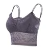 Camisoles Réservoirs Femmes Dentelle Débardeur Sexy Évider Réservoir Bretelles Rembourrées Haut Pour Femmme Confortable Récolte Lingerie Bralette Sous-Vêtements