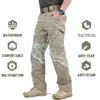 IX9 City Military Tactical Pants Men Swat Combat Army Pants Casual Men Handing Pants Outdoors Trousers last Vattentäta byxor 240202