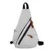 Sacos ao ar livre Mochila de malha para meninos Canvas Sling Bag Roll Top Straps com Clips Mens Laptop Anime