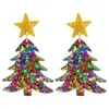 Dangle Oorbellen Kerstboom Taart OorbellenKerstmis Voor Vrouwen Acryl Vakantiecadeaus Tieners Meisjes